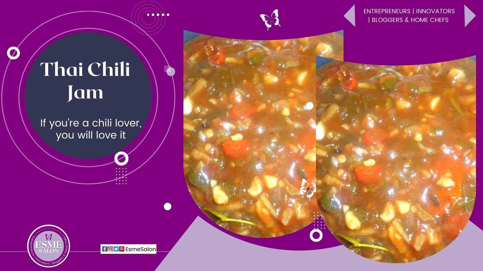 Thai Chili Jam for chili lovers