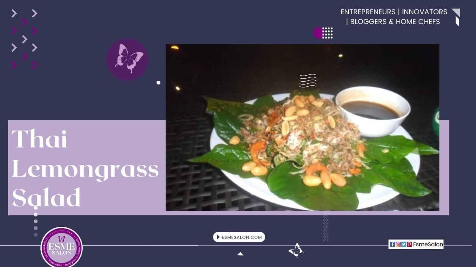 Thai Lemongrass Salad (Yum Takrai)