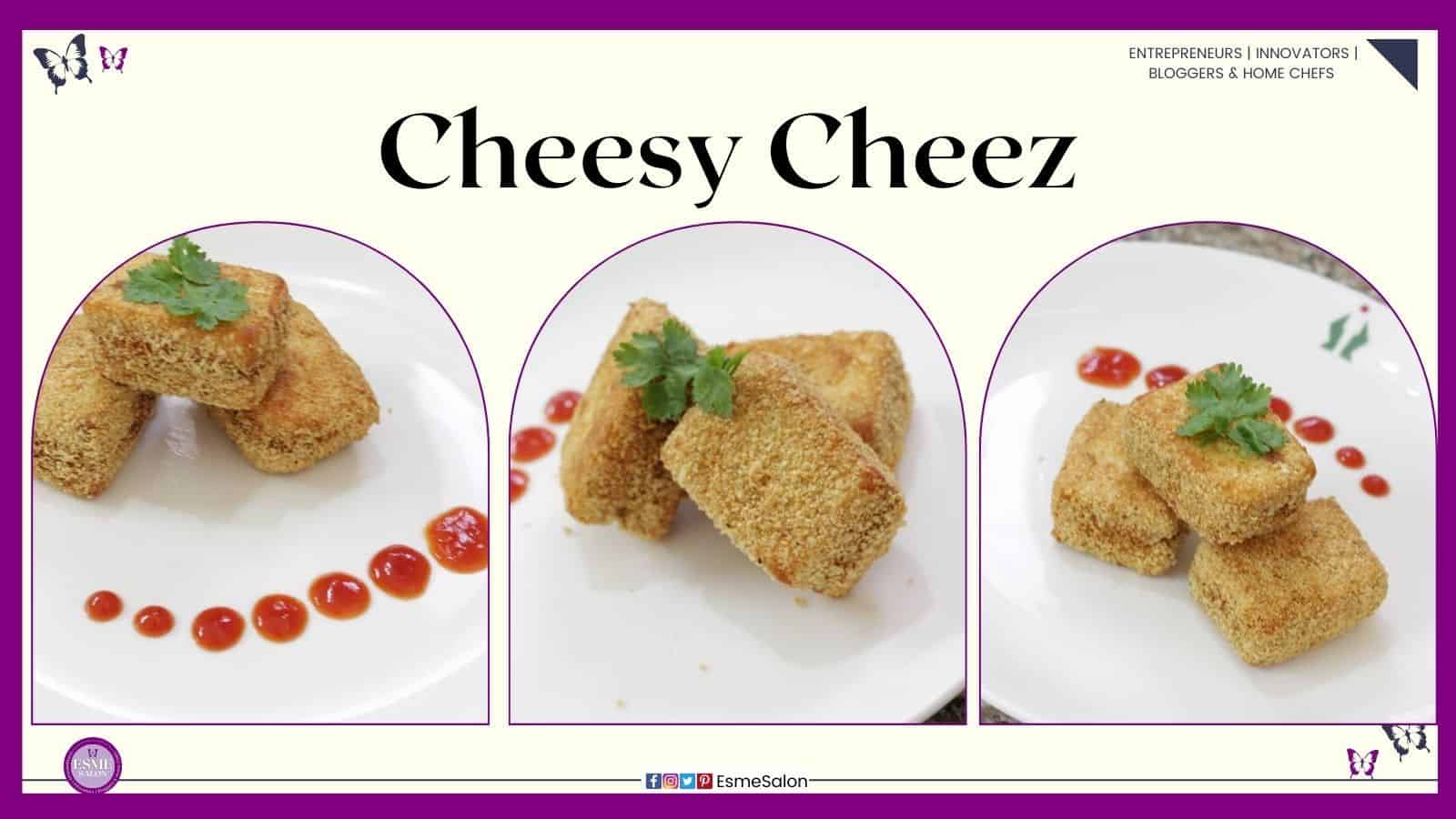 an image of Cheesy Cheez made from Paneer