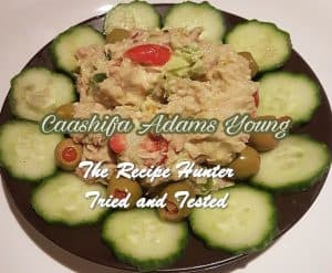 a healthy no mayo Breakfast Avocado Tuna Salad