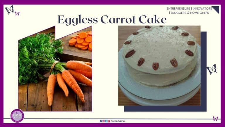 Eggless Carrot Cake