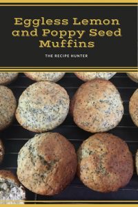 Eggless Lemon Poppy Seed Muffins