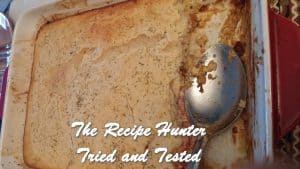 Fish and ham pie with buttermilk crust