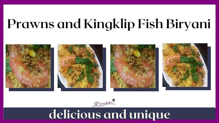 Prawn and Kingklip Fish Biryani