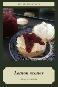 Lemon scones