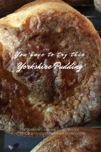 Yorkshire pudding made in a muffin pan