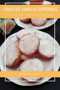 Eggless Vanilla Cupcakes