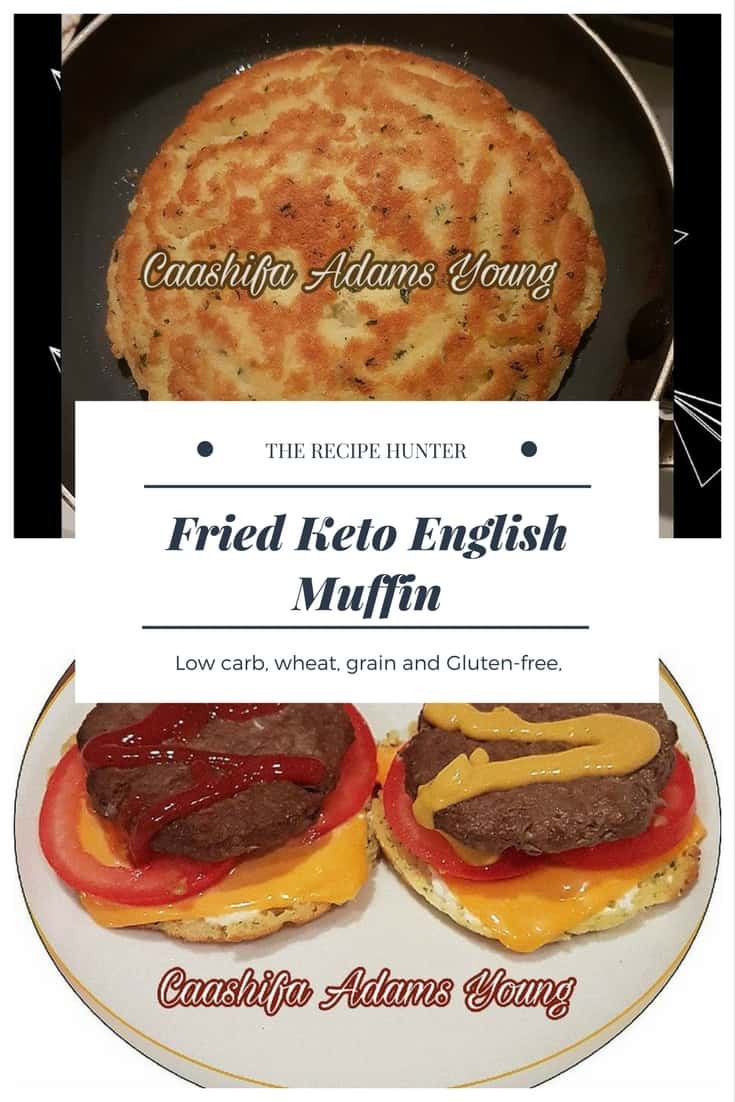 Fried Keto English Muffin