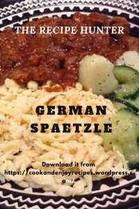 German Spaetzle