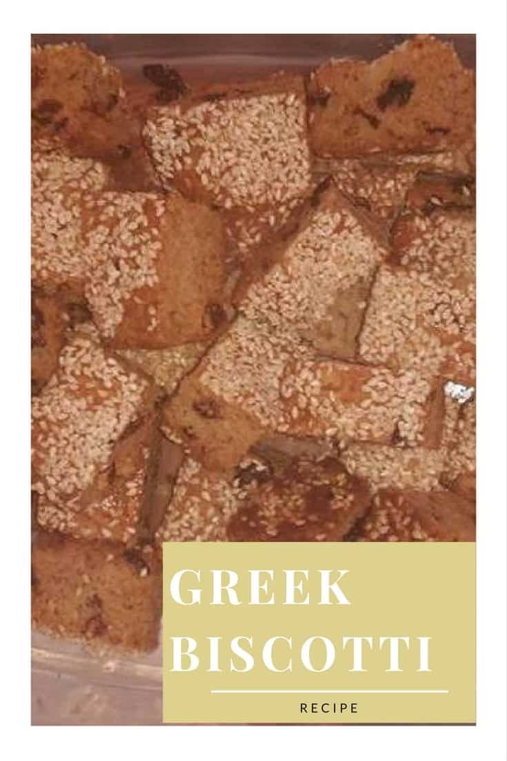 Greek biscotti
