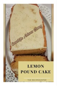 Lemon Pound Cake