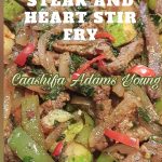 Steak and Veal Heart Stir Fry