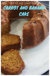 Carrot and Banana Cake
