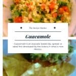 Quick Guacamole as a snack with Doritos or Veggies