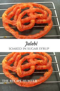 Jalebi syrupy Pastry swirls