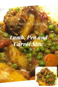 Lamb, Pea and Carrot Stew