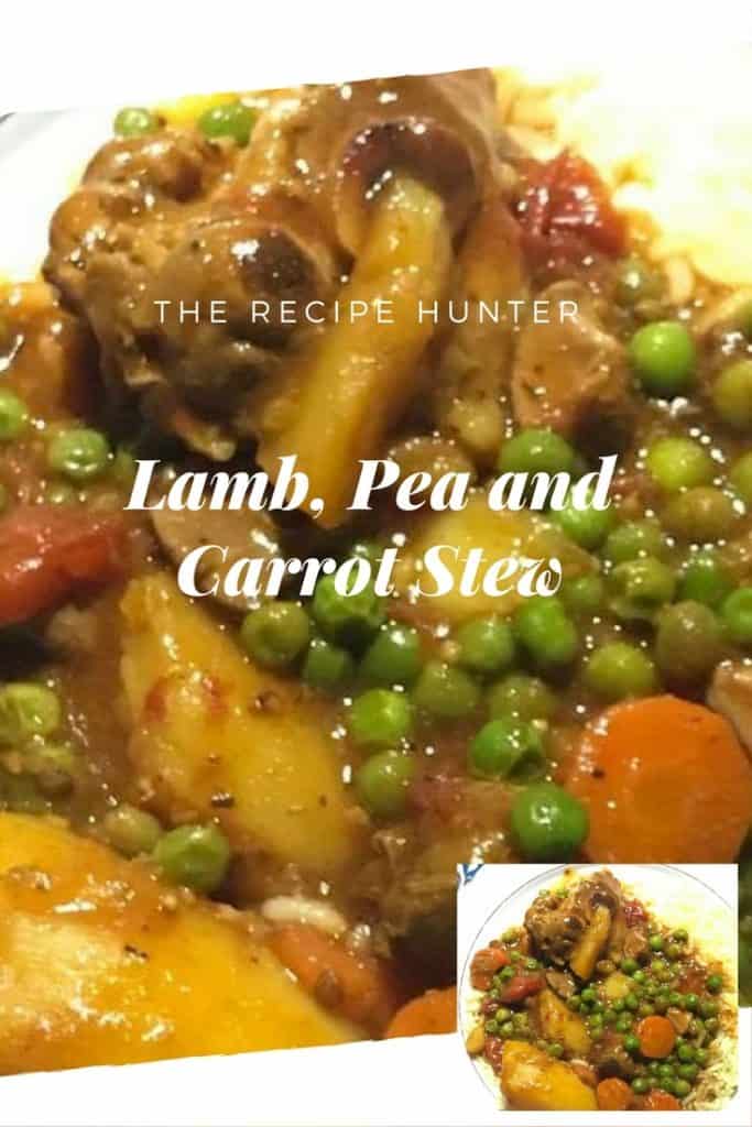 Lamb, Pea and Carrot Stew