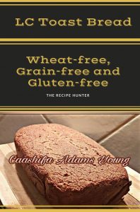 Low Carb Toast Bread, also wheat-free, grain-free and gluten-free on a cutting board