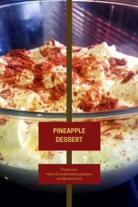 Pineapple Dessert