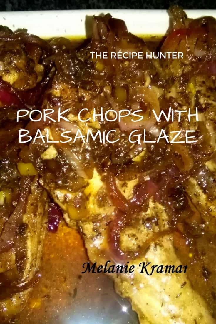 Pork Chops with Balsamic Glaze