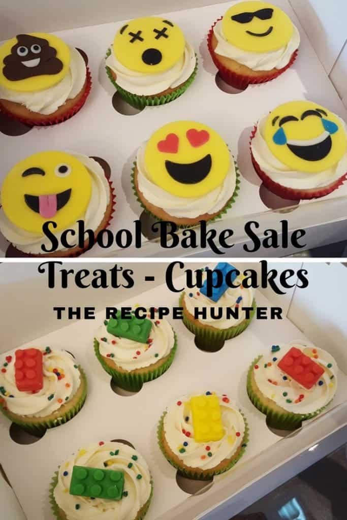 Cupcakes with smiley faces