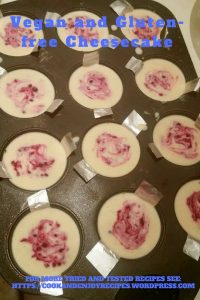 Vegan and Gluten free Cheesecake