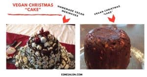 Vegan Christmas “Cake”