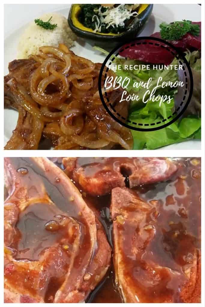BBQ and Lemon Loin Chops