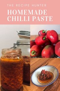 Homemade Chilli Paste