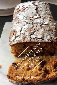 Mincemeat and Marzipan Tea bread