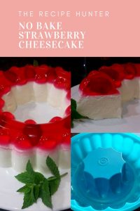 No Bake Strawberry Cheesecake