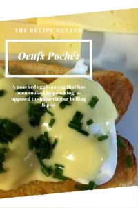 Poached eggs on hot toast with some cheese slices, chopped chives, and a drizzle of mayonnaise