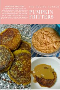 Pumpkin Fritters