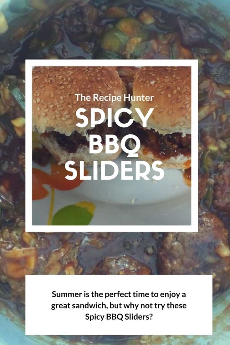 Spicy BBQ Sliders with mince and jalapenos