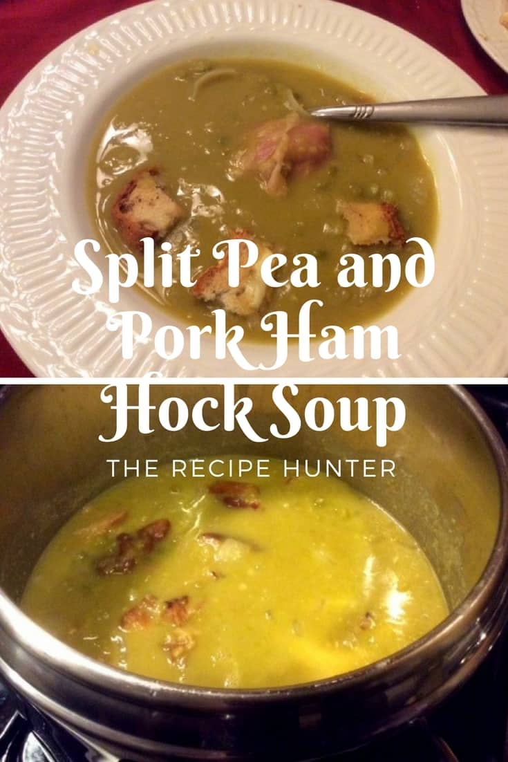Split Pea and Pork Ham Hock Soup