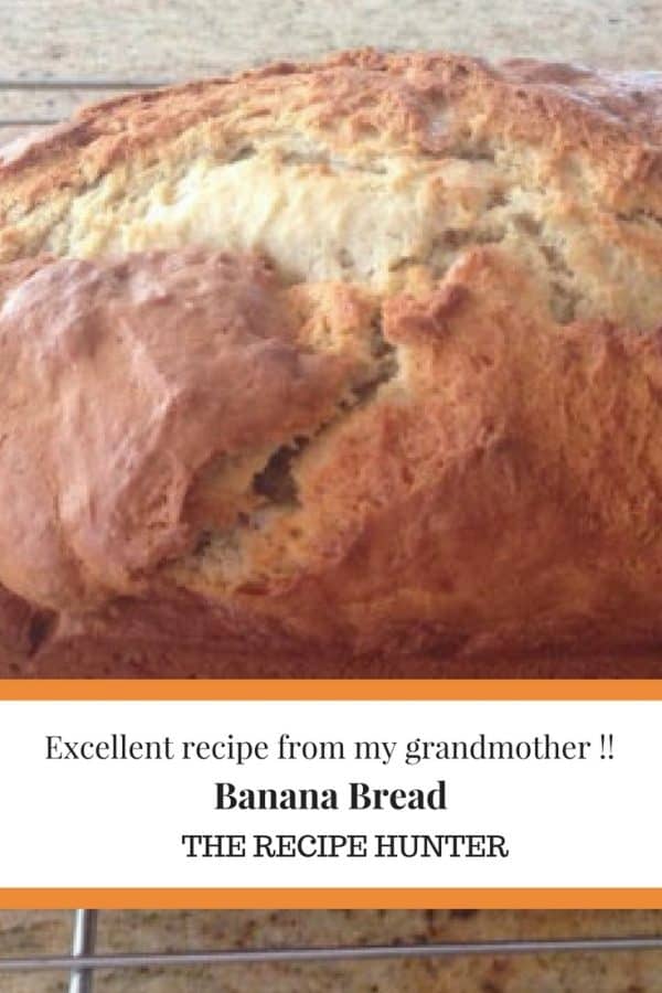 Banana Bread with chopped pecans