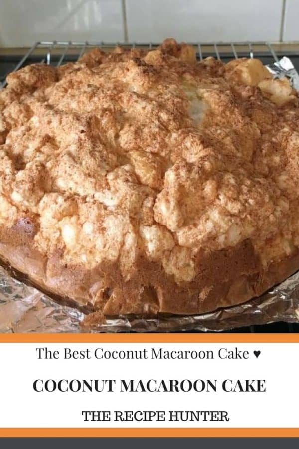 COCONUT MACAROON CAKE
