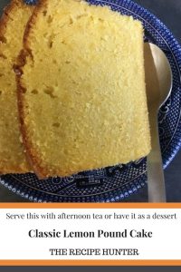 Classic LEmon Pound Caket