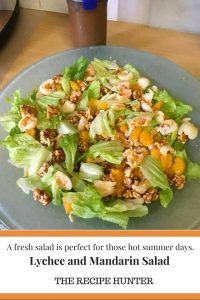 Lychee and Mandarin Salad