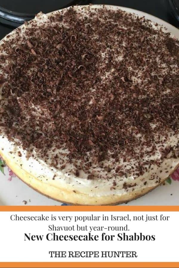 New Cheesecake for Shabbos