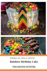 Rainbow Birthday Cake