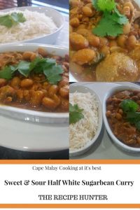 Sweet & Sour Half White Sugarbean Curry