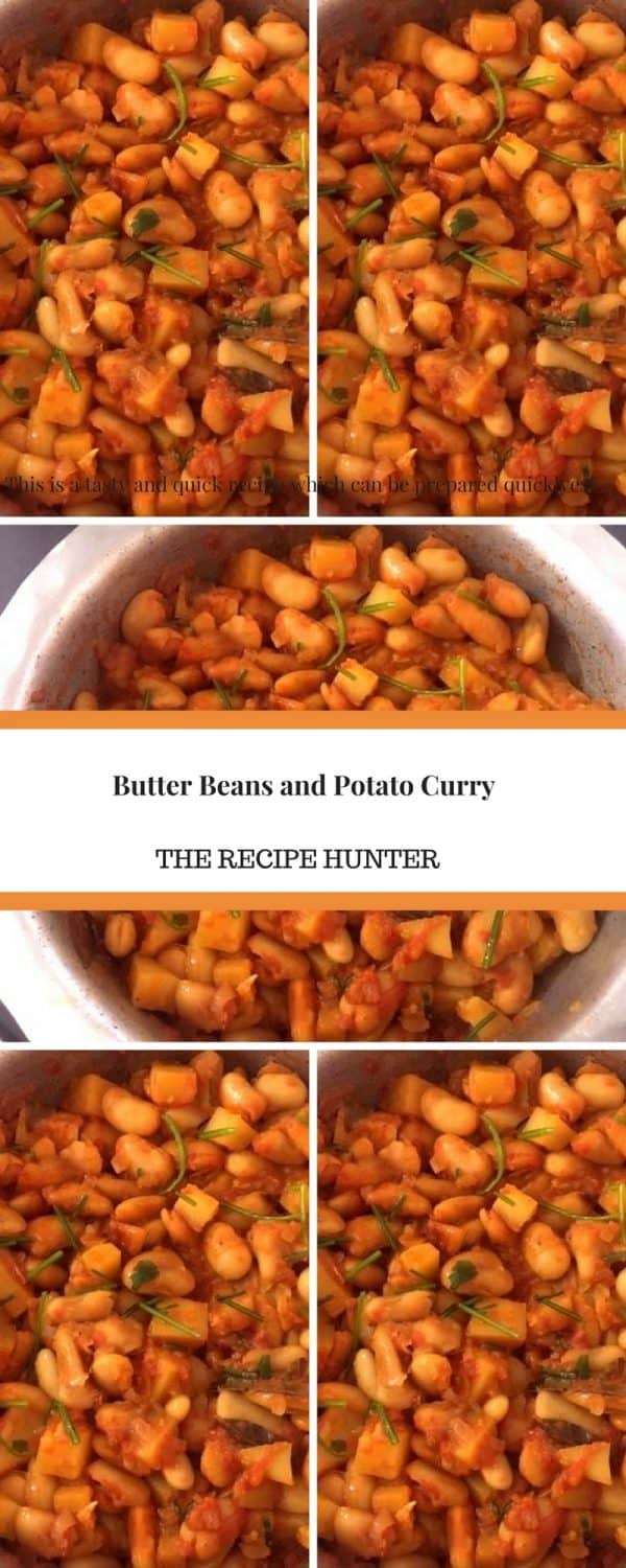 Butter Beans and Potato Curry