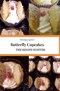 Butterfly Cupcakes just cut and assemble to look like a butterfly