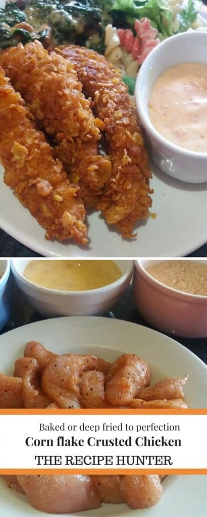 Corn flake Crusted Chicken