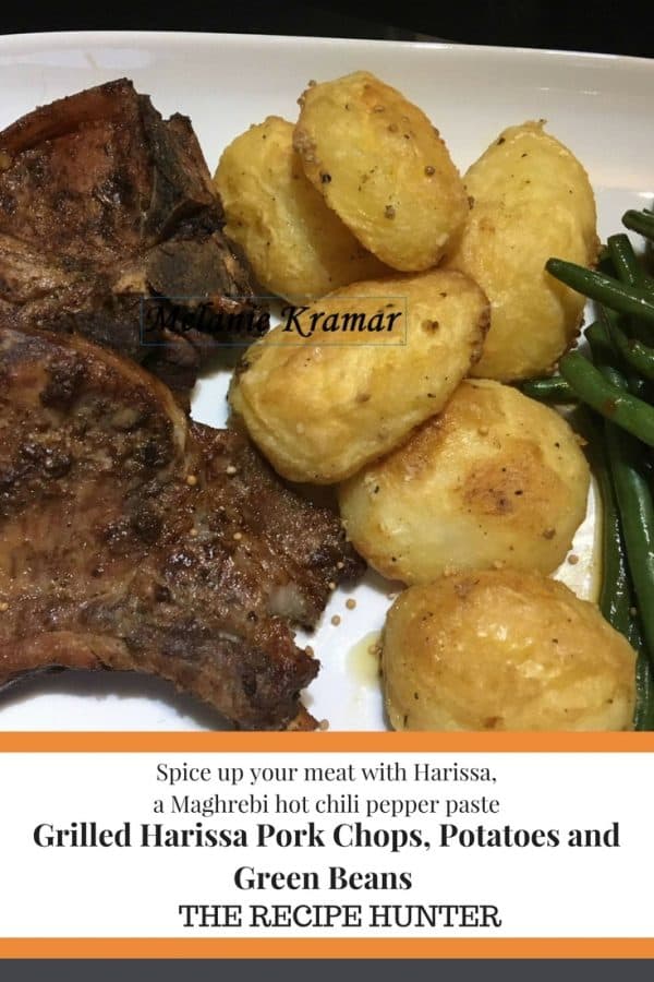 Grilled Harissa Pork Chops