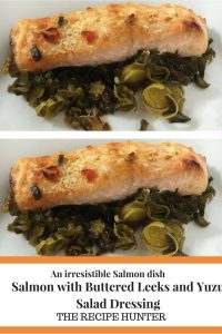 Salmon with Buttered Leeks