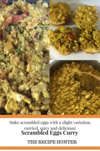 Scrambled Eggs Curry