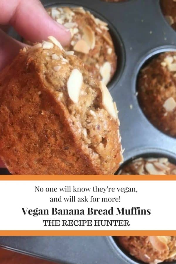 Vegan Banana Bread Muffins