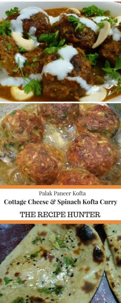 Cottage Cheese & Spinach Kofta Curry
